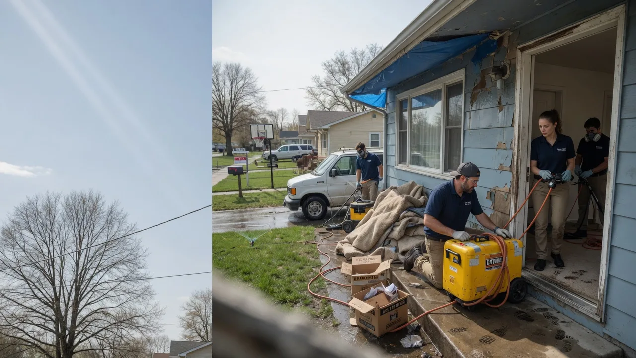 Basement Flood Cleanup in Escanaba, MI near me